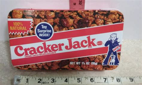 cracker jacks metal box 3 x 4 x 8 value|CJCA .